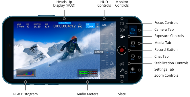 Blackmagic Camera for iOS
