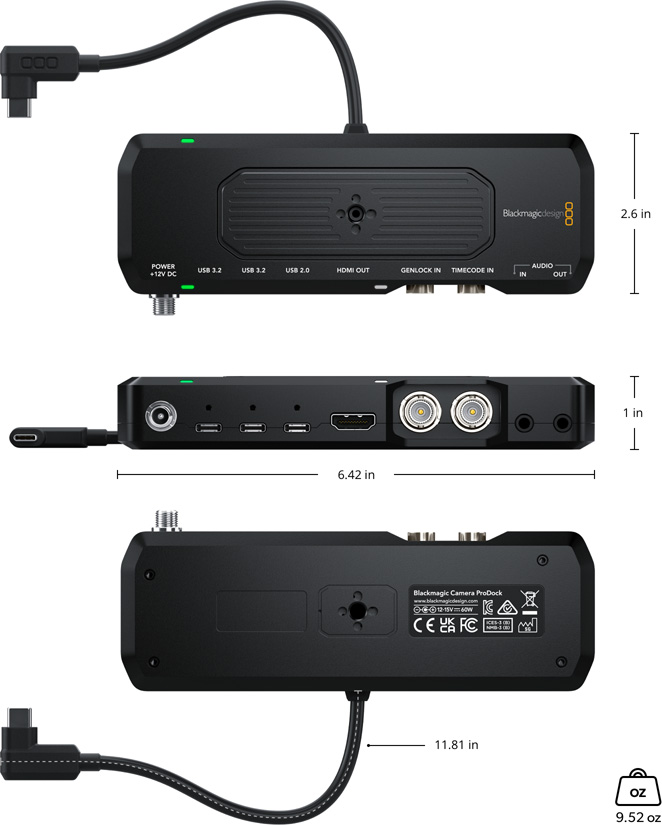 Blackmagic Camera ProDock