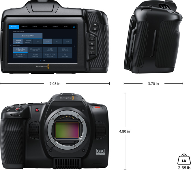 Blackmagic Cinema Camera 6K