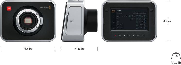 Blackmagic Cinema Camera EF