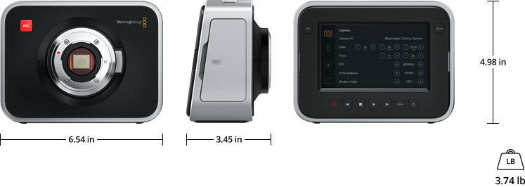 Blackmagic Cinema Camera MFT