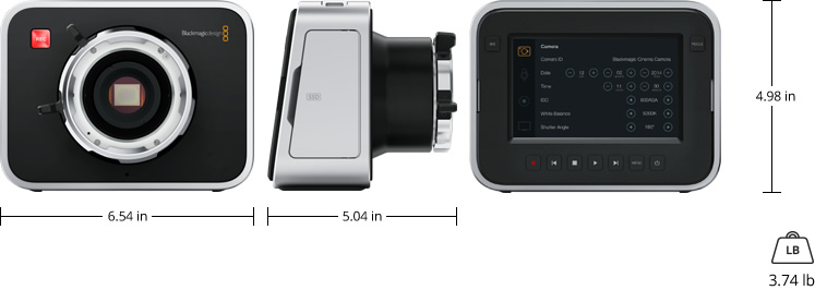 Blackmagic Cinema Camera PL