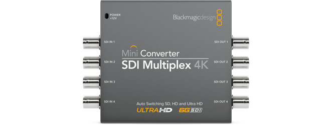 Mini Converter SDI Multiplex 4K
