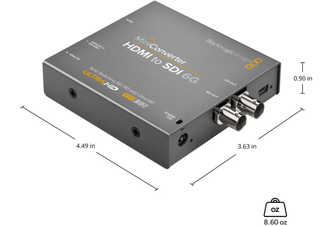 Mini Converter HDMI to SDI 6G